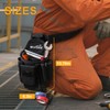 MELOTOUGH Professional Small Electrician Tool Pouch for Tool Belt Pockets