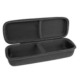 Musiin Hard-shell one-to-one handheld microphone portable case with cable bag, compatible with CAD WX50, WX200, Dolphin MCX10, MCX20, Gemini Sound GMU-M100 storage(black)