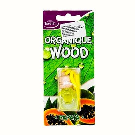 Tasotti Oficial Ambientador para Auto Organic Wood Aroma Papaya TAS-1951 7ml