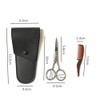 1 Set Grooming Eyebrow Trimmer Comb Eyebrow Trimming Nose Hair