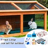LOYIM 19 Pcs Rabbit Starter Kit Small Bunny Litter Box