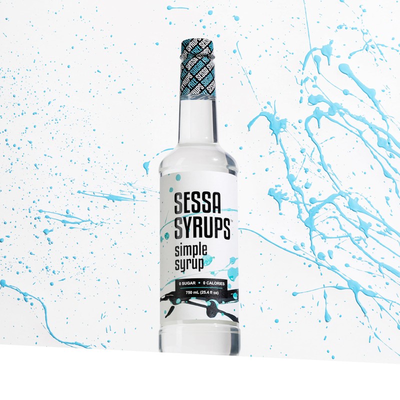 Sessa Syrups Sugar Free Simple Syrup (25.4 Fl Oz)