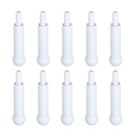 10pcs Oral Suction Handle Disposable Professional Saliva Ejector Suction Valve Set for Clinic White Strong Suction