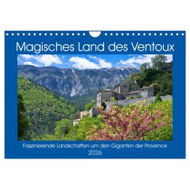 Magisches Land des Ventoux (Wandkalender 2026 DIN A4 quer), CALVENDO Monatskalender