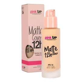 Base De Maquillaje Matte Cover 12 Horas Pink Up                                                                                                       