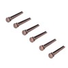 6PCS Guitar Bridge Pin Copper Acoustic Guitar Bridge Pins Peg