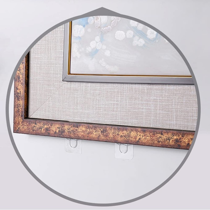 YUYEJIAYE 20Pc Shelf Support pegs Perforation-Free Wardrobe Layered Partitions Sticking