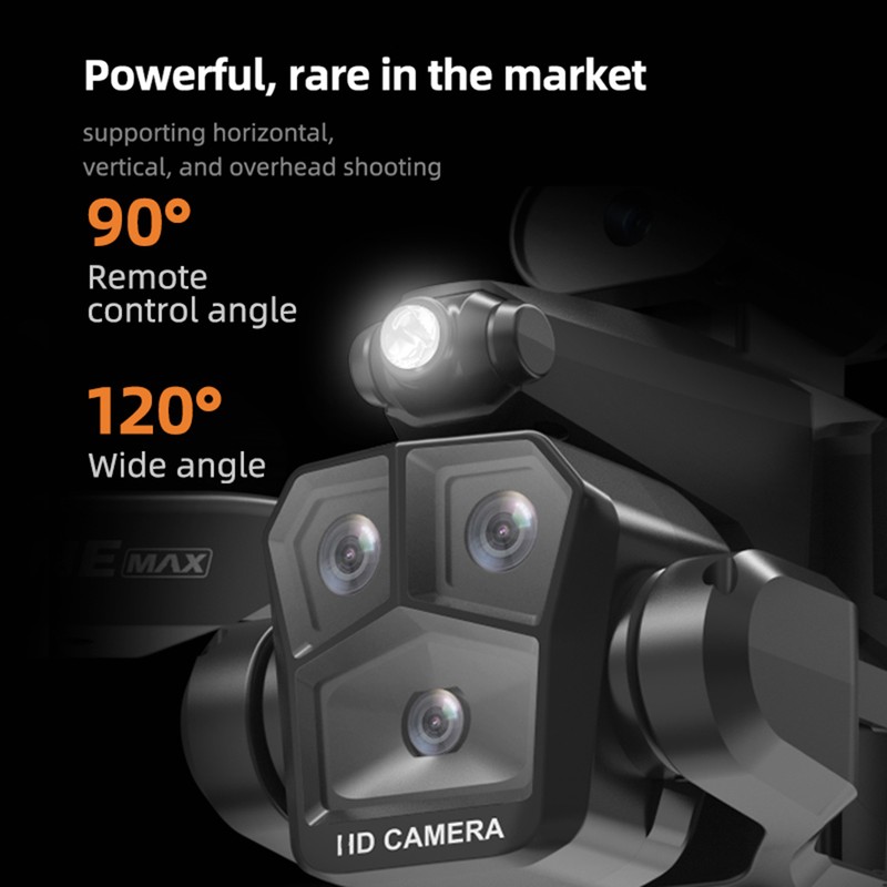 Remote Control Drone with Dual Camera 4K Foldable Headless Quadcopter