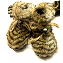 Boots Moccasins Fur Baby Christmas Boots Ornament