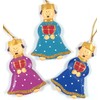 GURU SHOP The Saints 3 Kings Tree Decoration Set, Multi-Colour,