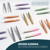 KLINGENHELD® Precise Tweezers Set with Hand-Cut Tips - Perfect for
