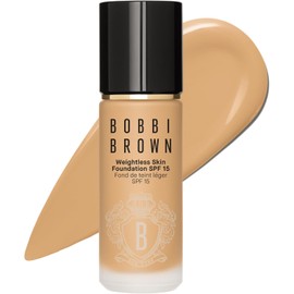 Bobbi Brown Weightless Skin Foundation | Base de maquillaje con acabado natural, hidratación 24 horas y SPF 15