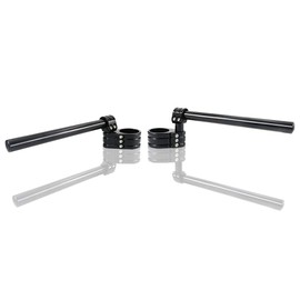 Xitomer Motorcycle CNC Aluminum 41mm Adjustable Handlebar Clip-On Handle Bar Raiser Universal Fit For 41mm Adjustable Clip-on Handlebar Kit Clip Ons Fork Handlebars (41mm)