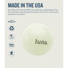 Planet Dog Orbee-Tuff Luna Ball Glow-in-The-Dark Treat-Dispensing Dog Toy