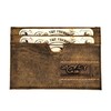Lemasi Biker Wallet with Chain Natural Hunter Leather Wallet with