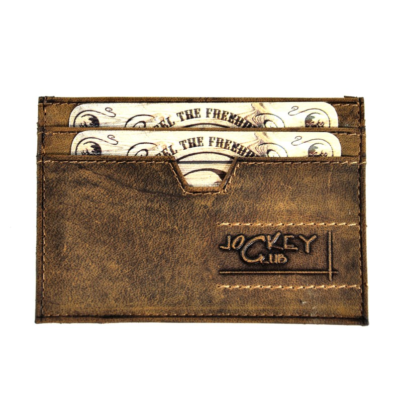 Lemasi Biker Wallet with Chain Natural Hunter Leather Wallet with