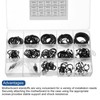 QUARKZMAN 175 Pieces Circlip External Circlip Alloy 304 Steel M5-M25