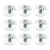 eMagTech 50PCS 3 Hole T Nuts M8 Tee Nut Galvanized