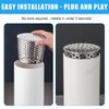 Pack of 2 Gutters Leaf Protection Rain Gutters Leaf Protection
