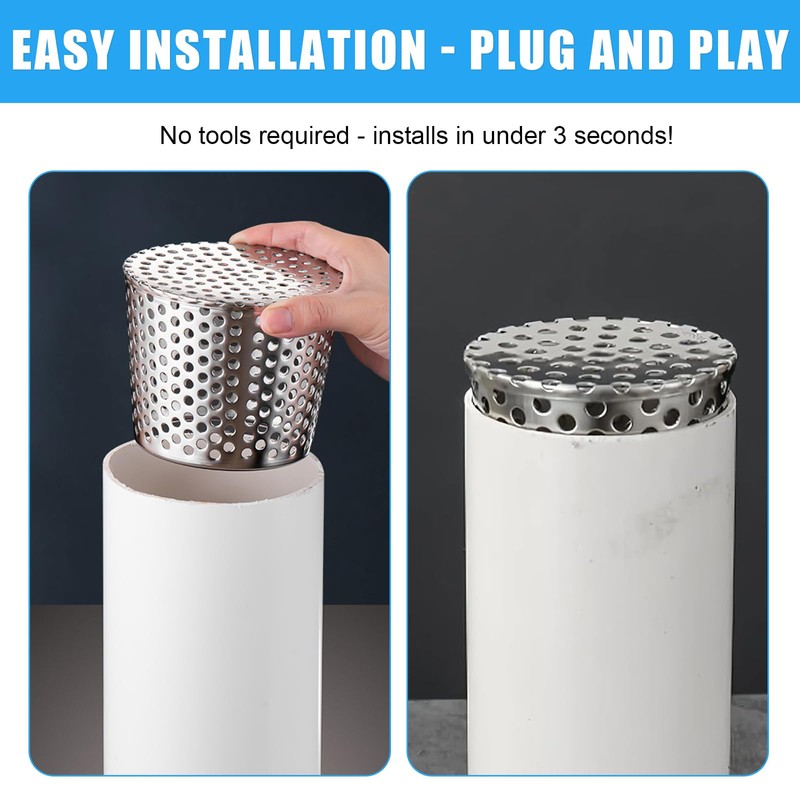 Pack of 2 Gutters Leaf Protection Rain Gutters Leaf Protection