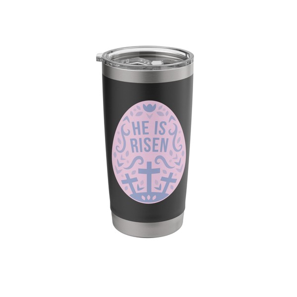 He is Risen Easter Egg - Jesus Christ Resurrection Stainless