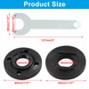 Unlorspy 5 Pcs Grinder Flange Angle Wrench Kit,Include 4 Pcs