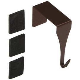 Fukui Metal Craft 1866 Door Hook, Inner Width 1.8 inches (45 mm), Stainless Steel, Brown, Safe Load 6.6 lbs (3 kg), For Entrance Doors