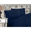 1200 Thread Count Queen 4pc Bed Sheet Set Egyptian Deep