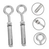 Ciieeo 2pcs Heavy Duty Eye Bolts Stainless Steel Expansion Screws