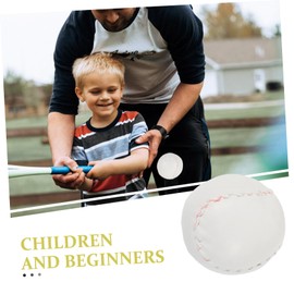 BIUDECO 5pcs Softball Training Balls Lightweight DIY Baseballs for Practice for Skill Development and Fun Sports Activities