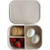 Ali+Oli Leak Proof Bento Box (Coconut) Food-Grade Silicone Bento Box,
