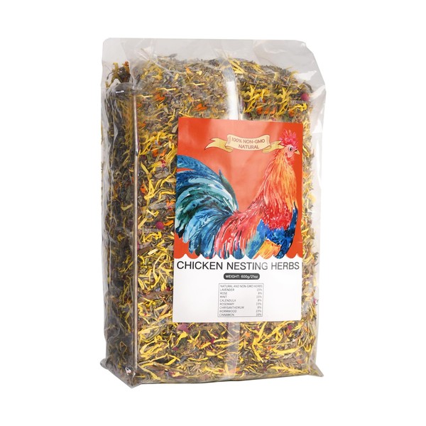 HoazHoald HoazHoald 21 Oz Chicken Nesting Herbs Flowers 1.3lb Premixed