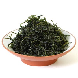 GOARTEA Ku Ding Tea 100g / 3.5oz Supreme Grade Bitter Green Tea Kuding Tea - Ku Ding Herbal Tea Chinese Qing Shan Lu Shui Loose Small-leaf