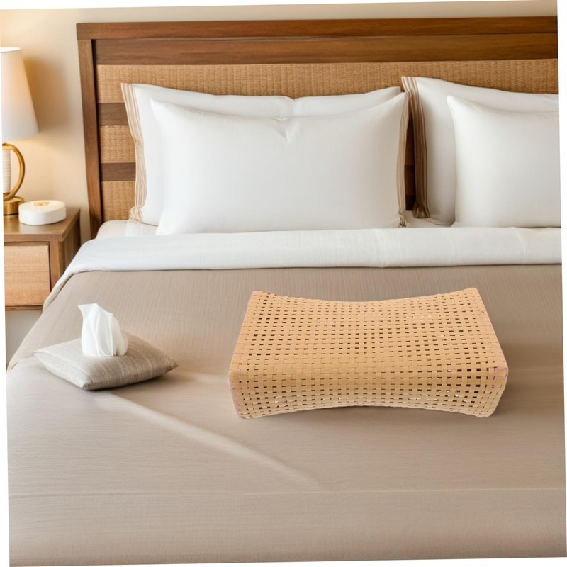 Baluue Pe Woven Neck Support Cushion for Sauna Summer Use