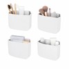QHLMZR 4Pcs-Magnetic Toothbrush Holder,Cruise Bathroom Organizer – Foldable, Wall Mounted,