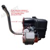 ARSPORT Exhaust Header pipe 1'' BSP female thread compatible with
