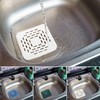Kitchen Drain Strainer 13 x 13 cm 3 Pieces TPR