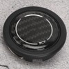 50mm 2-Inch Carbon Fiber Horn Push Button Kit for 6