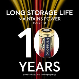 Panasonic CR2 3.0 Volt Long Lasting Lithium Coin Cell Batteries for Rangefinders, Cameras, Flashlights and Other Devices, 1-Battery Pack