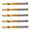 5pcs CNC Router Bits Spiral End Mill Milling Cutter Set
