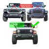 WOZUA Front Bumper License Plate Bracket Mount Holder for 2018