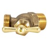 Eastman Male No-Kink Hose Bibb, 3/4 Inch MIP Connection, Brass
