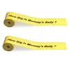 ABOAT 2 Rolls Belly Measuring Tape Tummy Measure for Baby