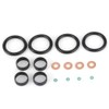Terisass Fuel Injector Seal Kit Rubber Washer O-Ring Injector Seal