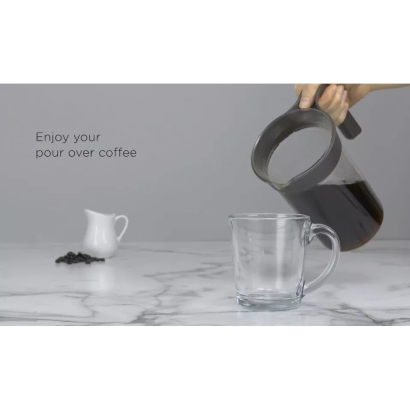 Chef'n Chef’n, 3-in-1 Cold Brew Glass Coffee Cold Brew, Pour