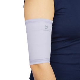 Mighty Well PICCPerfect PICC Line Cover: Soft Touch Double Layer PICC Line Arm Cover | Solid Lavender, Medium