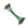 Fishing Wire Leader, Swivels Snap 100PCS Protective Fishing Leader for