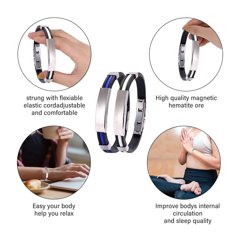 Titanium Detox Lymph Unclog Wristband,Titanium Lymphatic Drainage Magnetic Bracelet for