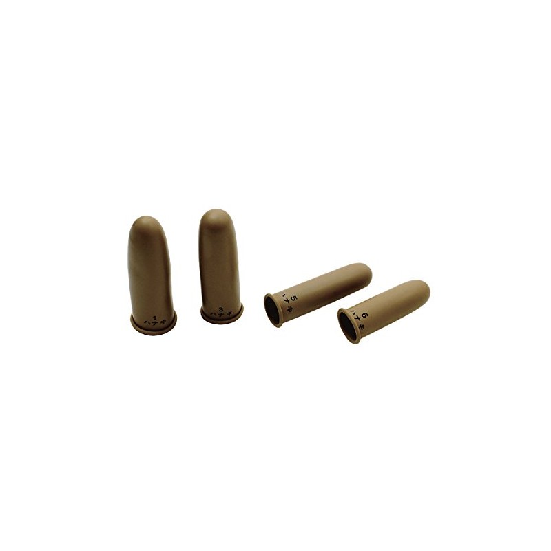 Hanaki Rubber Farming Finger Sacks, 20 Count Long