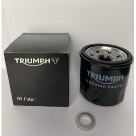 GENUINE TRIUMPH OIL FILTER AND SUMP WASHER